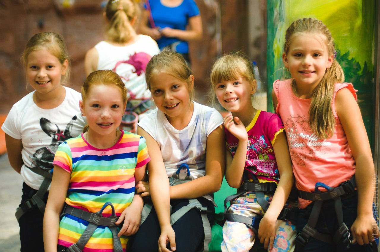 Уроки скалолазания для детей